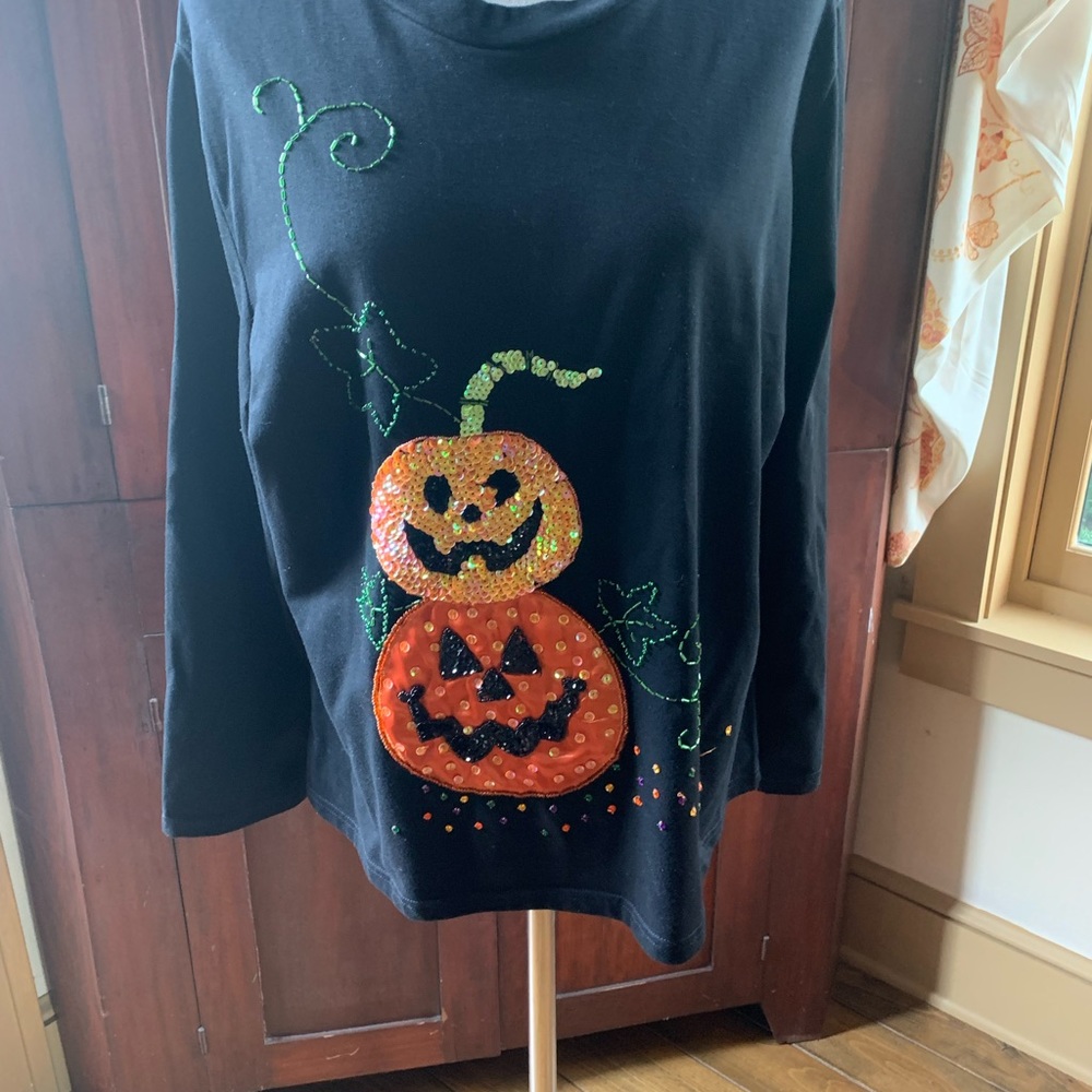Halloween long sleeve 60 cotton 40 polyester